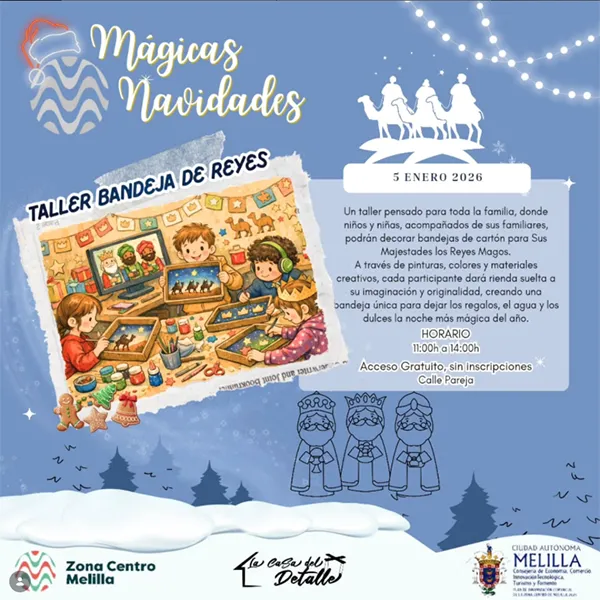 Taller Bandeja de Reyes
