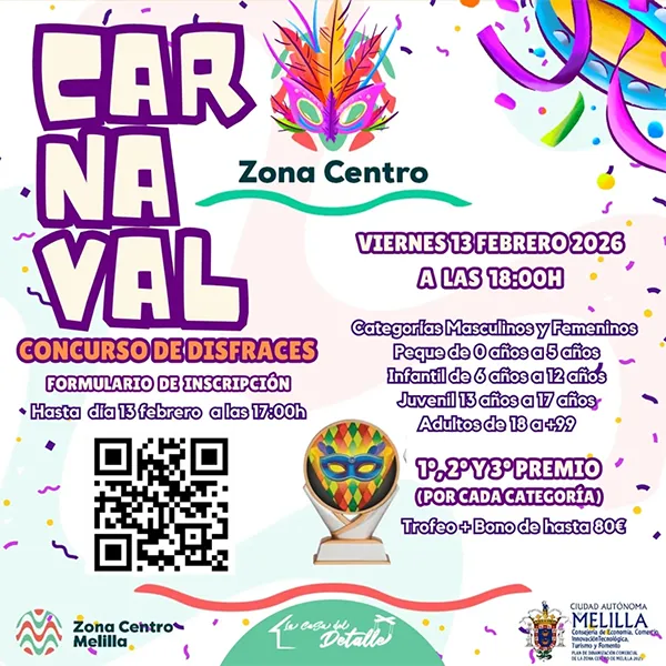 CONCURSO DE DISFRACES DE CARNAVAL 2026