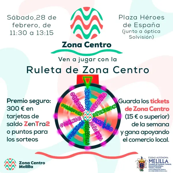 RULETA EN PLAZA HÉROES DE ESPAÑA